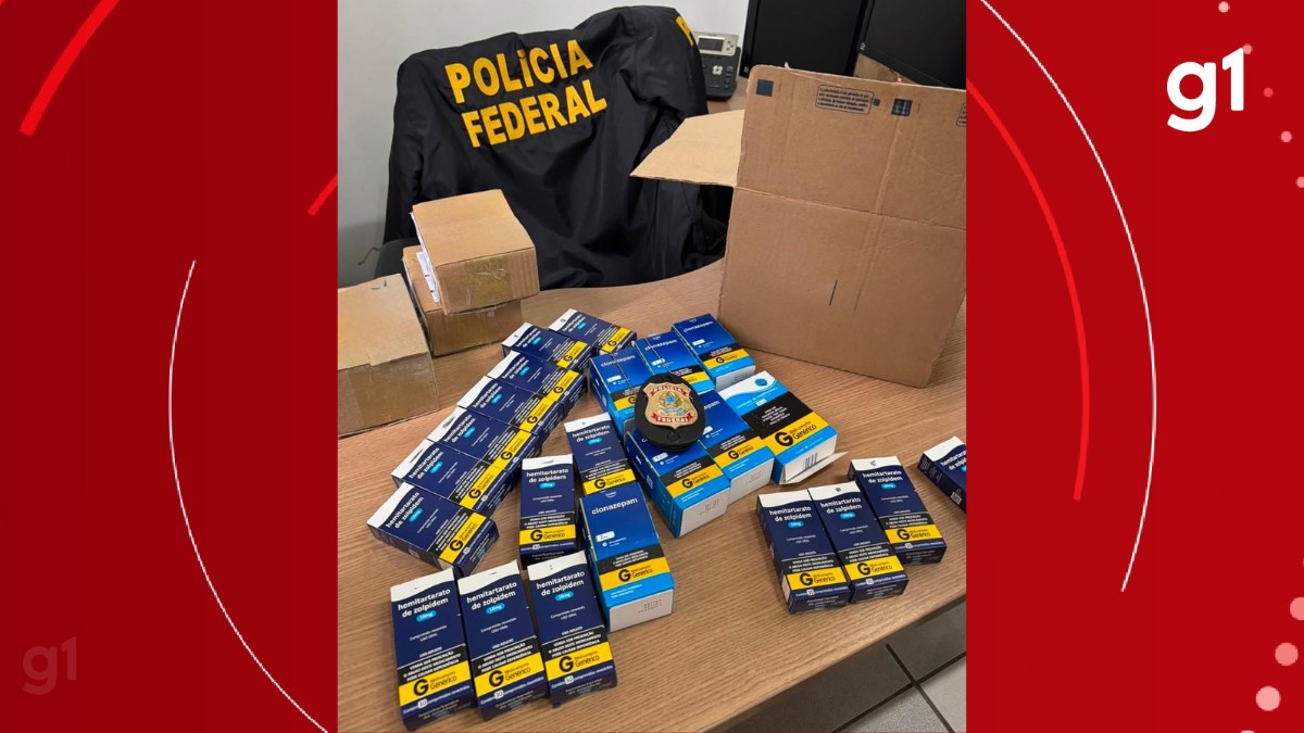 PF prende suspeito de vender zolpidem e outros medicamentos controlados pelas redes sociais, em MG