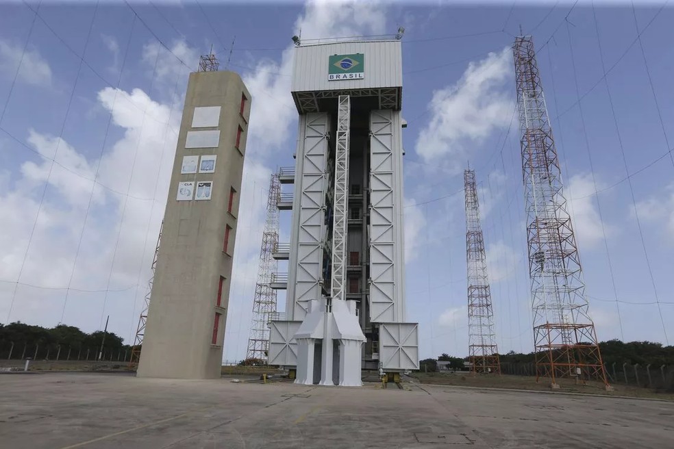 Base de Alcântara, no Maranhão, lançou teste anterior, em 2022 — Foto: Foto: Valter Campanato/Agência Brasil