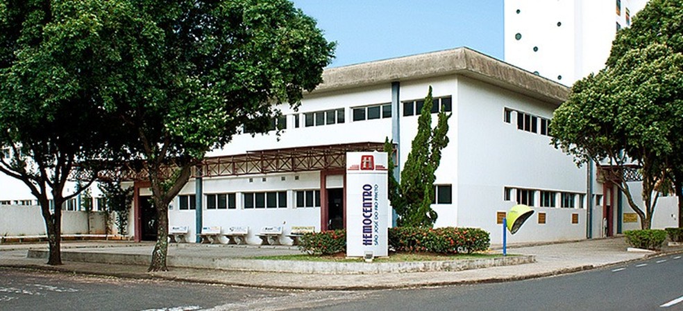 Hemocentro de Rio Preto — Foto: Reprodução/TV TEM