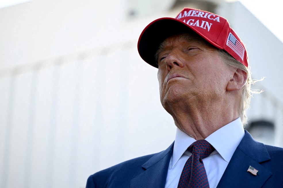 Trump em 19 de novembro de 2024 — Foto: Brandon Bell/Pool via REUTERS/File Photo