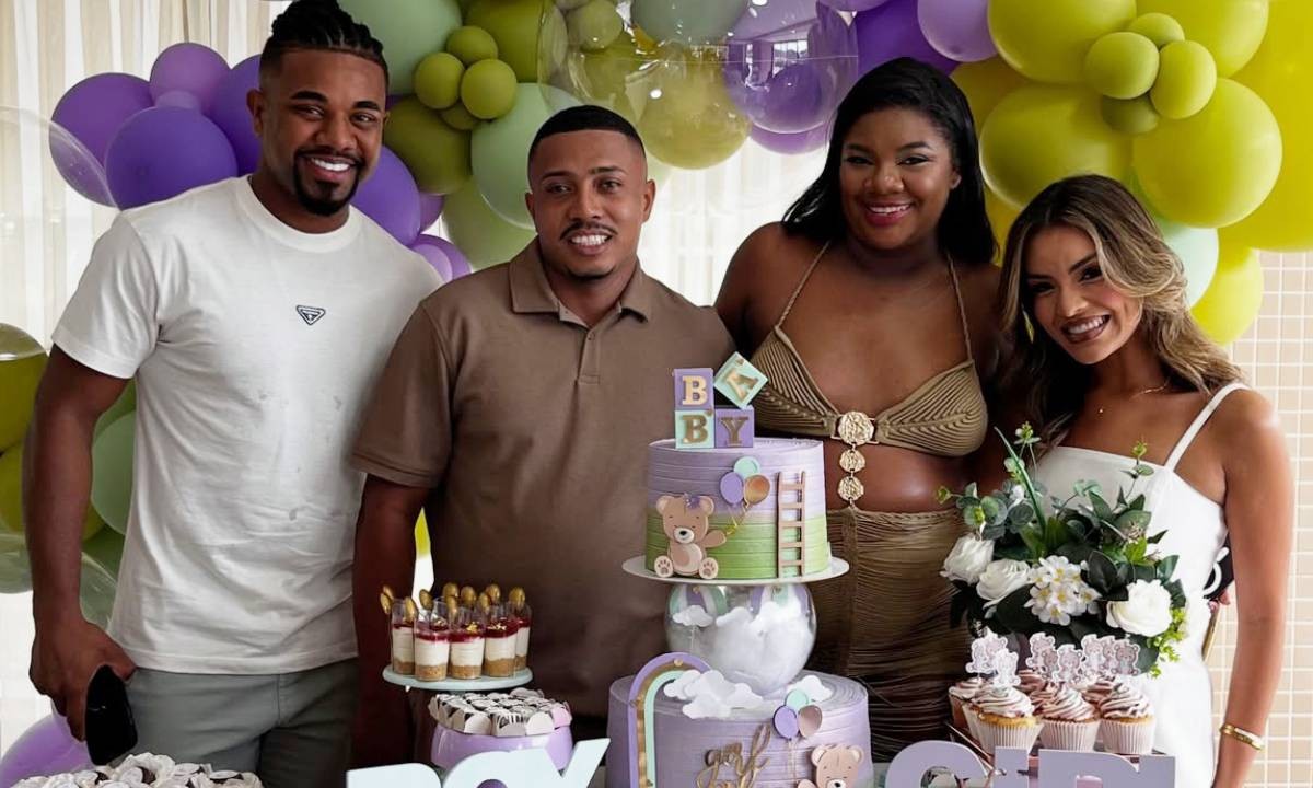 Raquel Brito, irmã do ex-BBB Davi Brito, anuncia sexo do primeiro filho