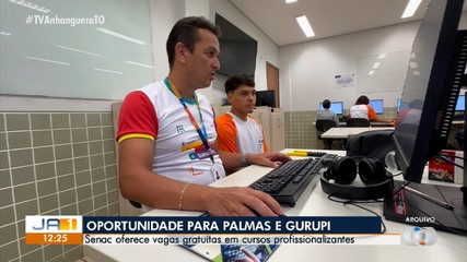 Cursos profissionalizantes são ofertados gratuitamente em Palmas e Gurupi
