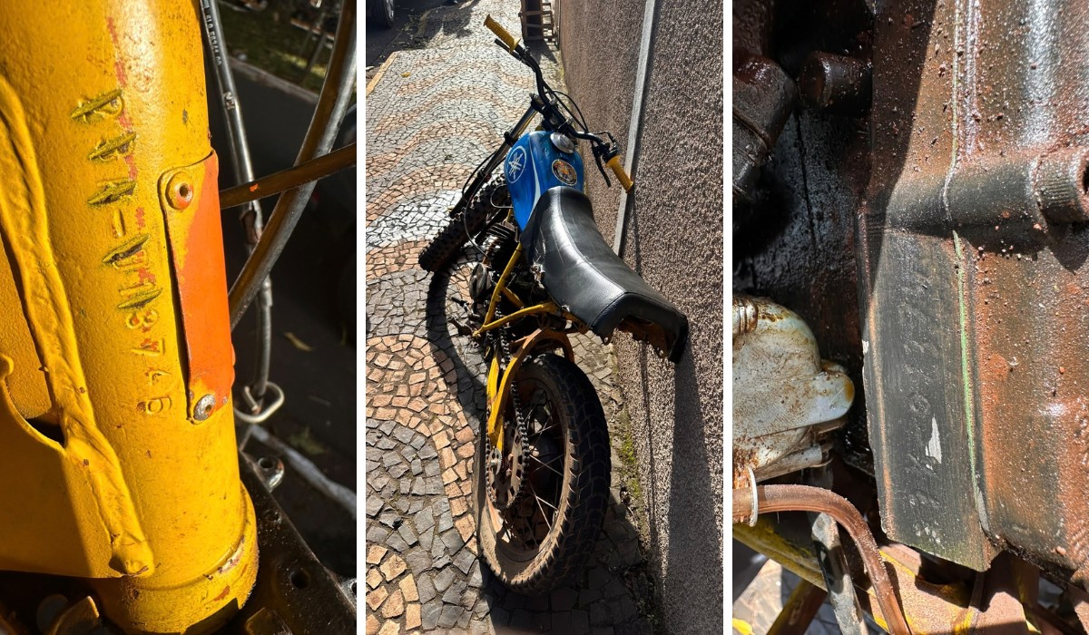 Adolescente foge da PM, bate moto em muro e é apreendido em Cordeirópolis