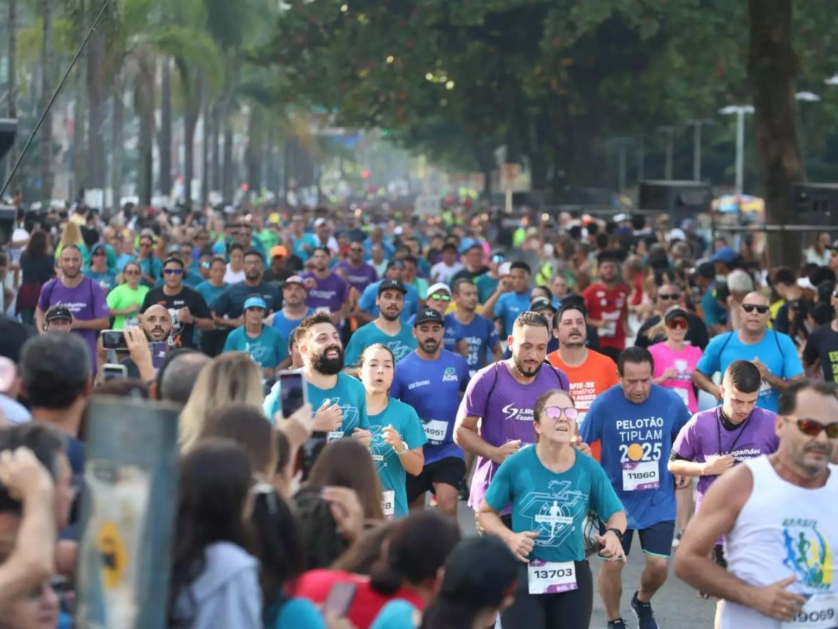 40ª edição dos 10 KM Tribuna interdita ruas e avenidas em Santos; confira