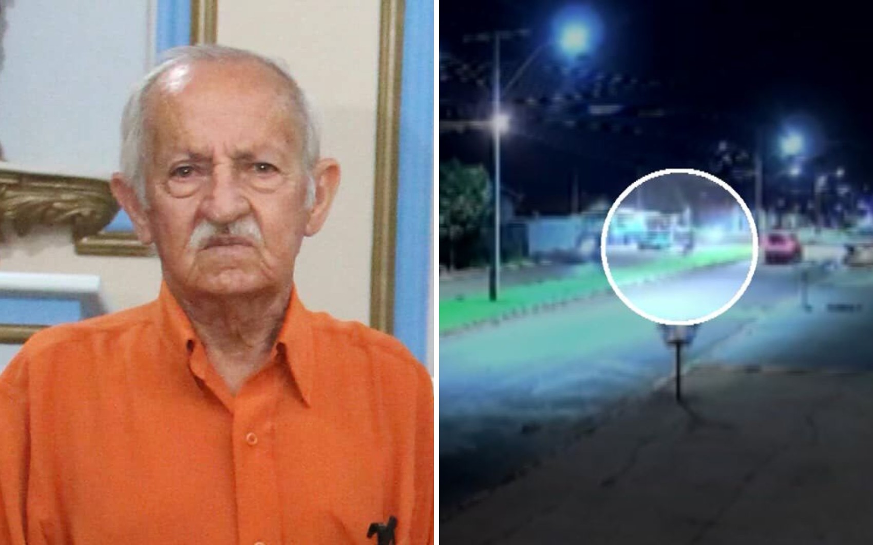 Professor aposentado morre após ser atropelado enquanto atravessava avenida de Acreúna