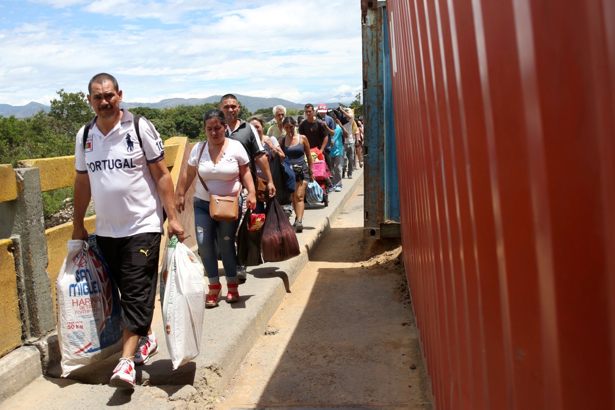 Reabertura De Fronteira Entre Venezuela E Colômbia Tem Tráfego Intenso De Pessoas Mundo G1 7179