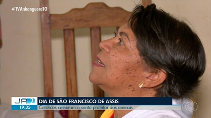 Católicos celebram o Dia de São Francisco em Palmas