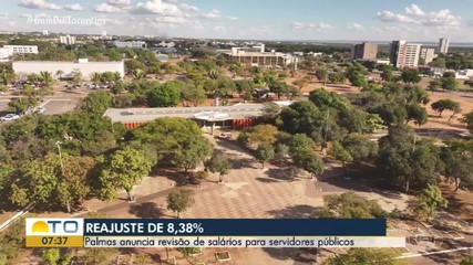 Prefeitura de Palmas anuncia revisão de salários para servidores públicos