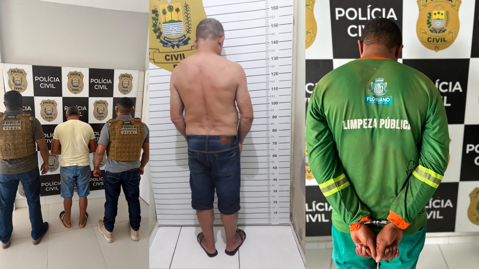 Operação Mulher Segura: suspeitos de estupro, homicídio e roubo são presos em Teresina e outras quatro cidades do PI
