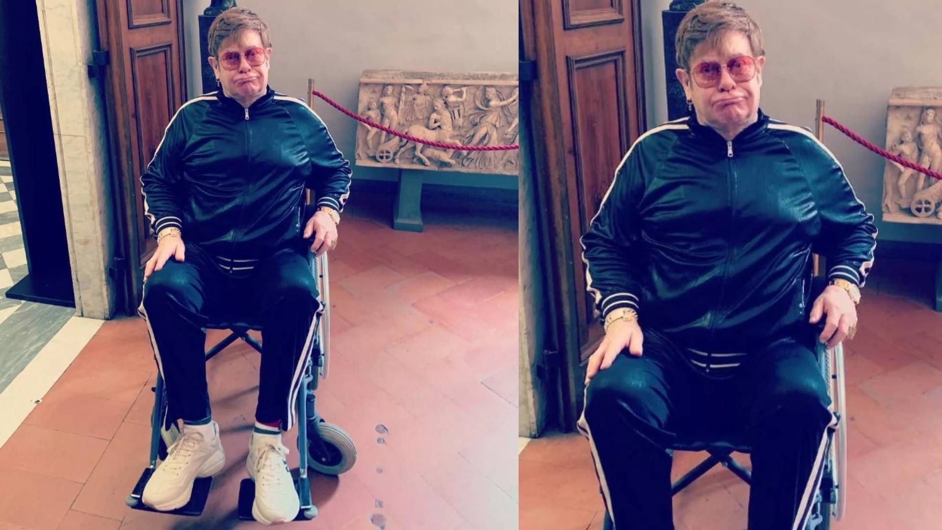 Elton John se apresenta no Rock in Rio e deixa o país em cadeira de rodas