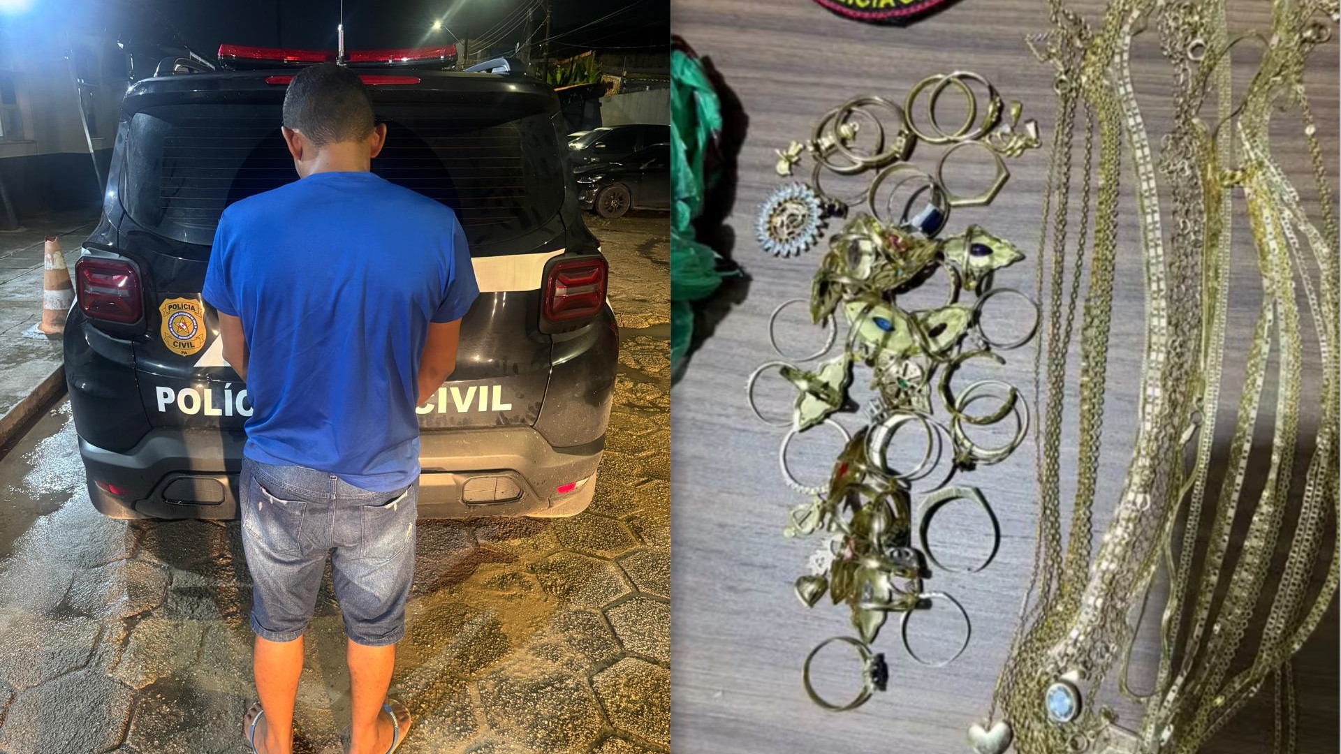 Polícia prende suspeito de assalto milionário a joalheria em Belém