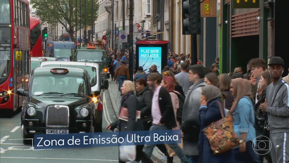 Países europeus têm planos de emergência em casos de poluição em níveis elevados — Foto: Reprodução/TV Globo