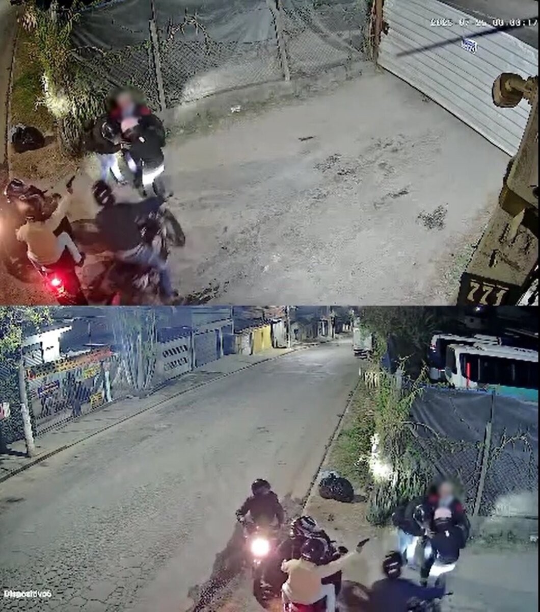 VÍDEO: Homem é rendido por seis suspeitos ao sair do trabalho na Grande SP 
