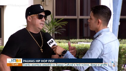 Evento Palmas Hip Hop Fest será realizado no Espaço Cultural neste domingo (10)