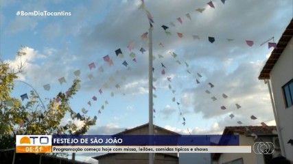 Festejo de São João: programação começa nesta sexta-feira (7) com missa e leilões