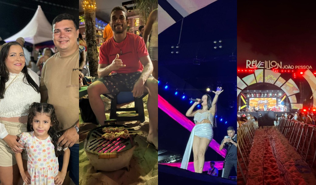 Réveillon 2025 em João Pessoa reúne famílias com shows, fogos silenciosos e direito a churrasco na praia