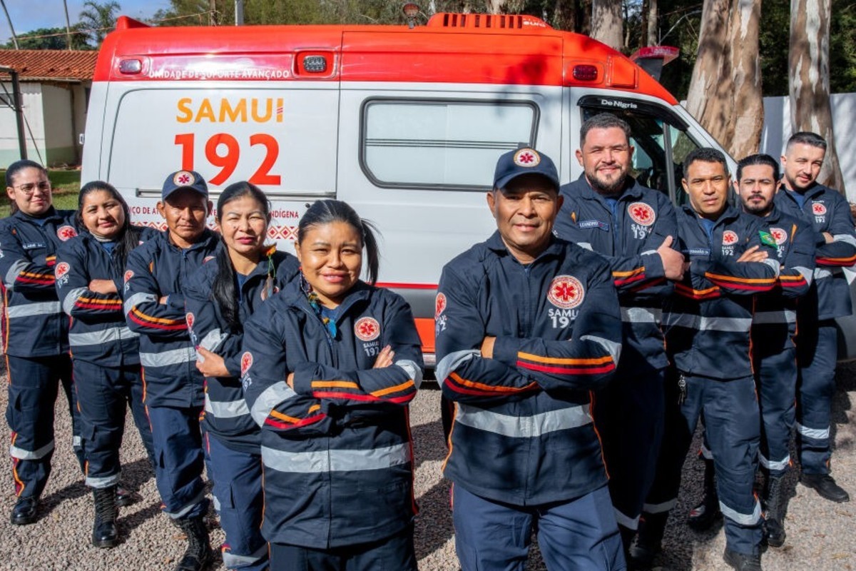 Primeiro Samu indígena do Brasil é inaugurado em MS e atenderá 25 mil pessoas