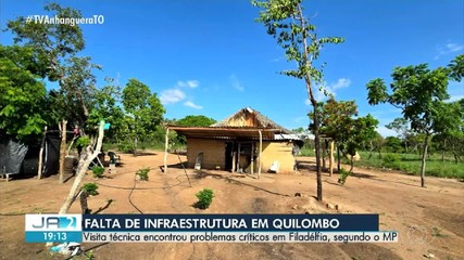 Visita técnica do MP encontra problemas críticos em quilombo em Filadélfia