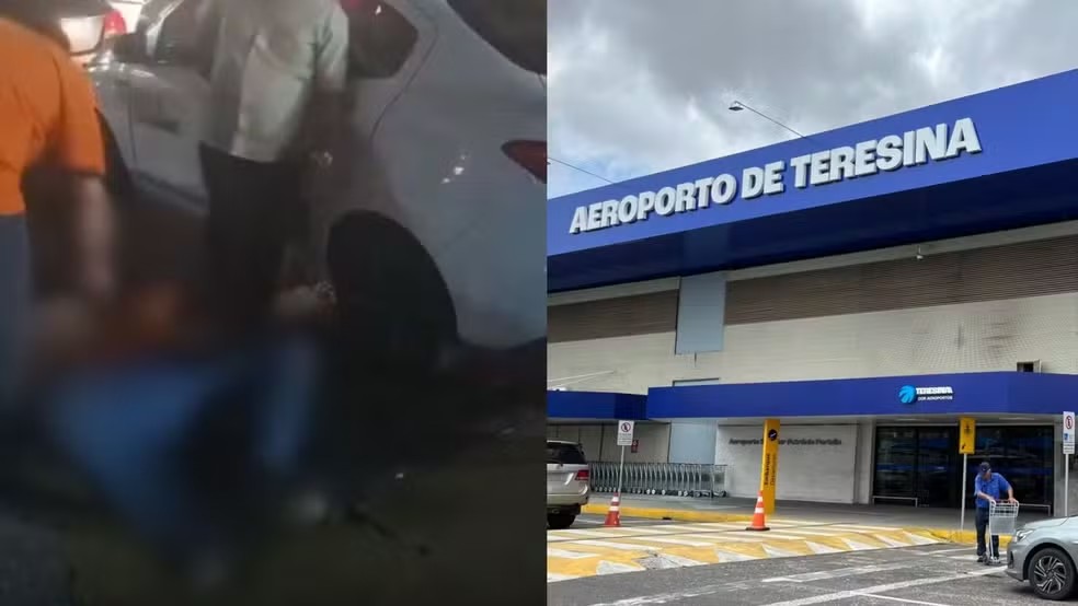 Motorista de aplicativo esfaqueado durante discussão no Aeroporto de Teresina passa por cirurgia