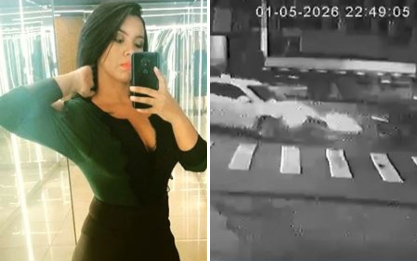 Vigilante morre após ser atingida por carro depois de sair do trabalho, em Goiânia