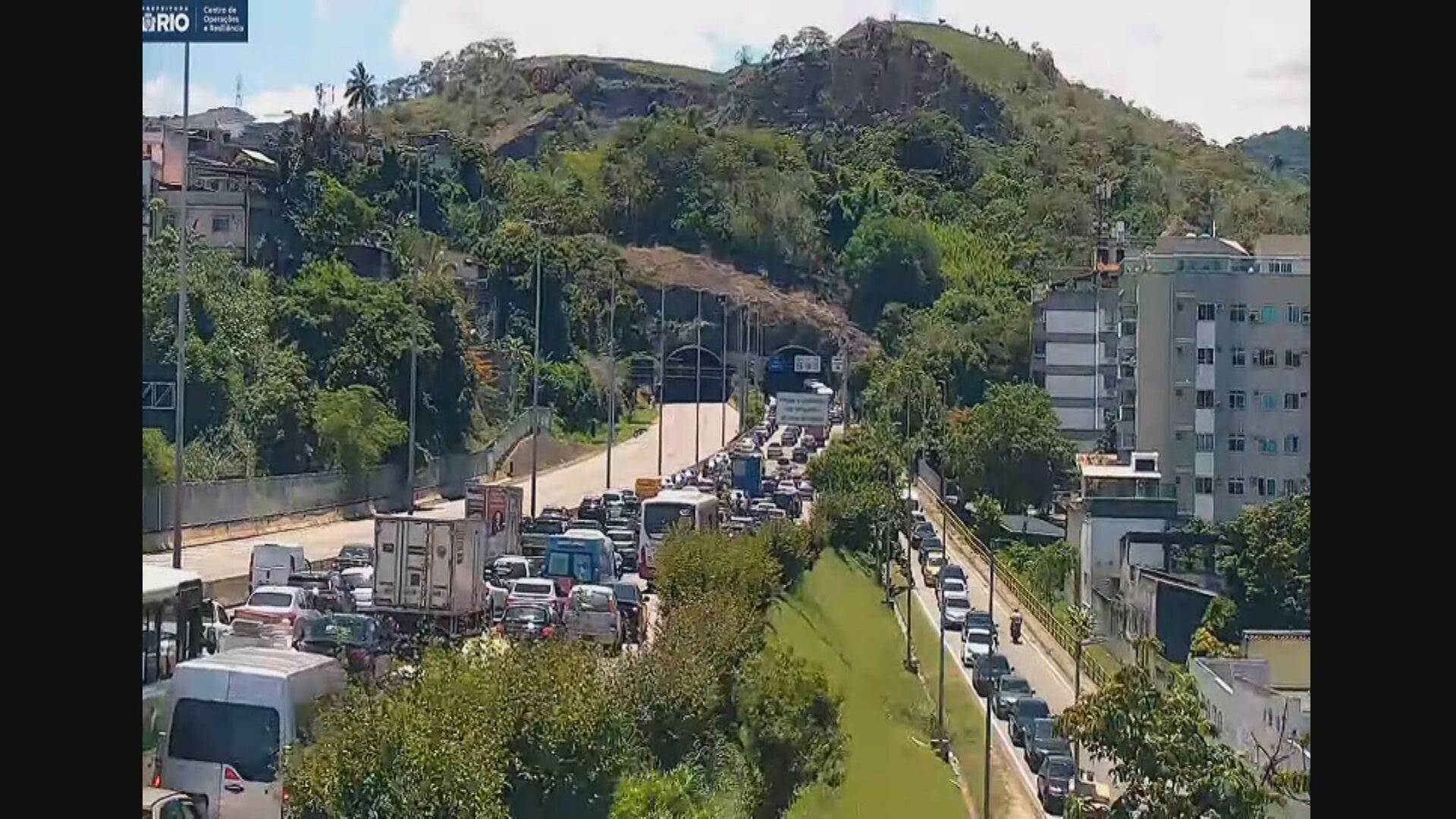 Linha Amarela é fechada nos dois sentidos por ocorrência policial
