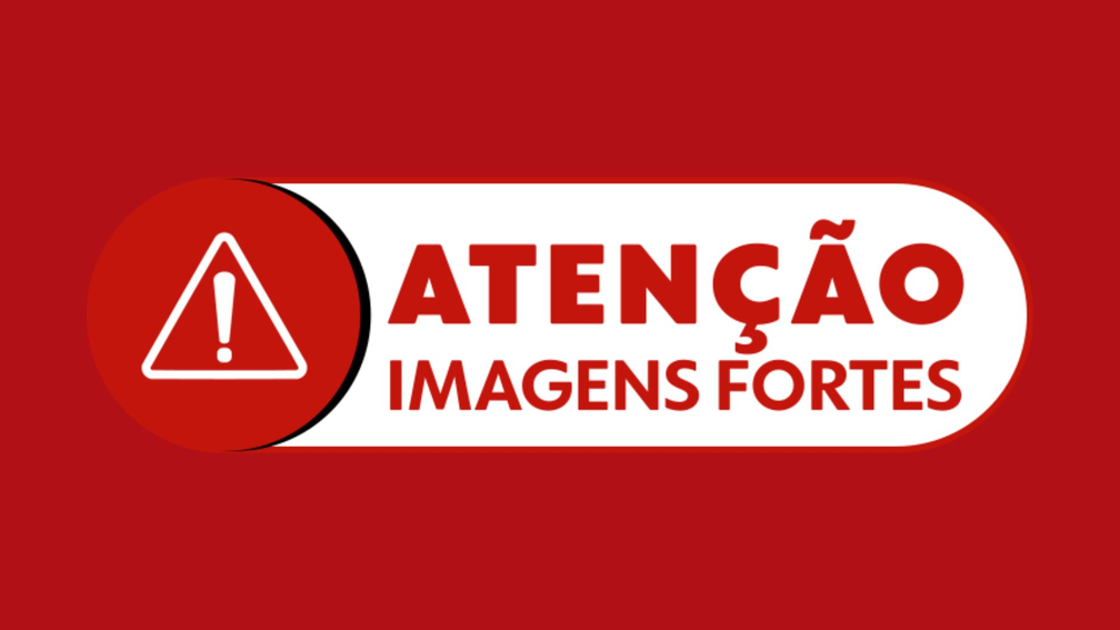 Atenção, imagens fortes — Foto: Reprodução