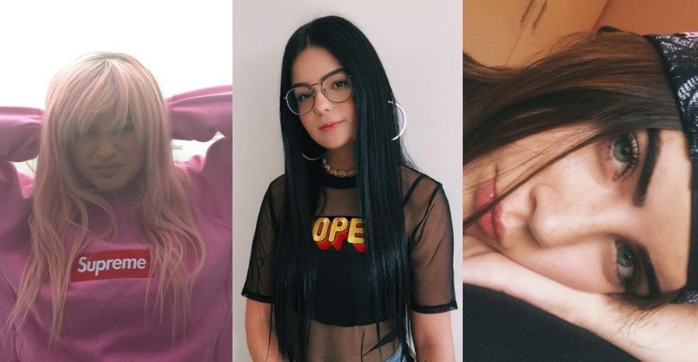 Kylie Jenner, Vi Tube e Jade Picon.  — Foto: Reprodução/Instagram