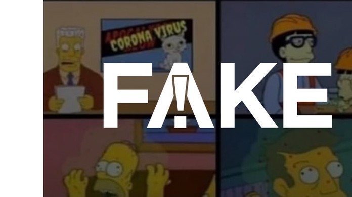 É #FAKE que desenho 'Os Simpsons' previu surto de coronavírus | Fato ou Fake | G1
