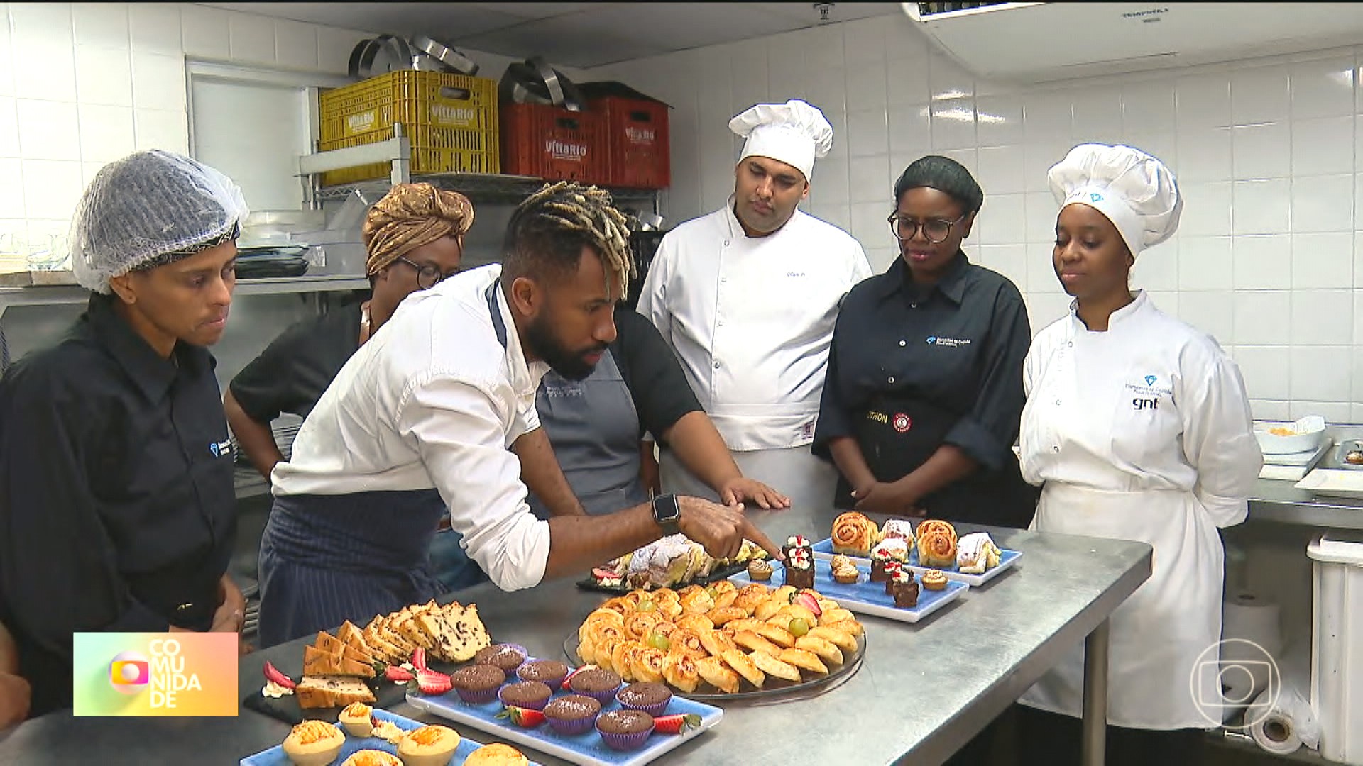 Chef João Diamante leva seus alunos ao Rio Gastronomia para aprender e se divertir