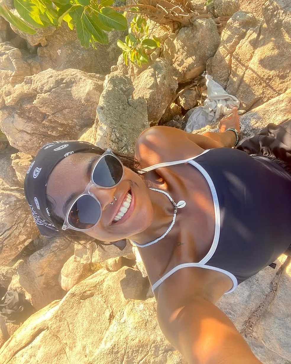 Jovem Juliana Marins, 26 anos, caiu em trilha na Indonésia — Foto: Redes sociais