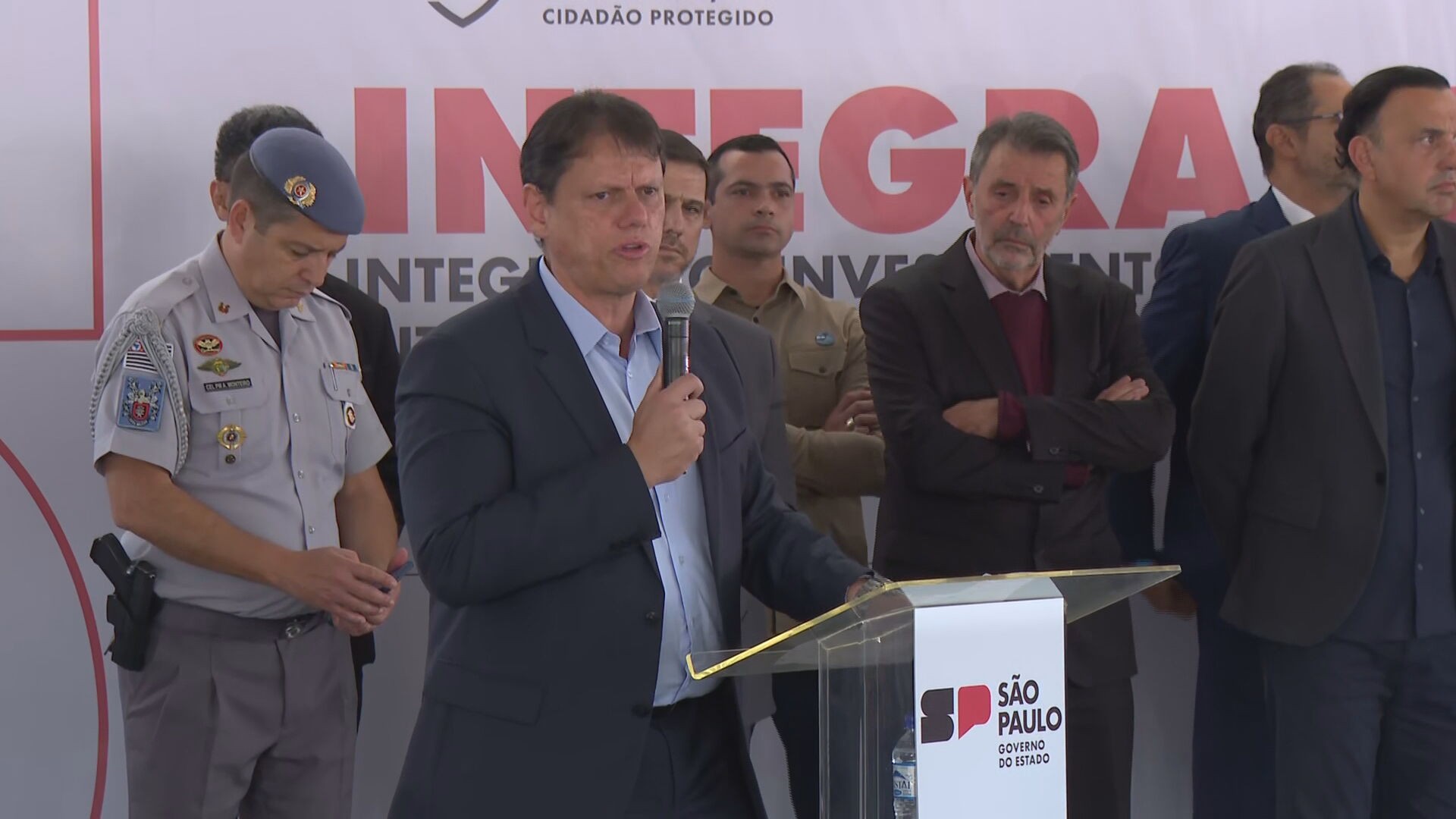 Tarcísio pede desculpas por roubos de celular e promete combater receptação: 'Estado tem que garantir segurança, quando não garante, está falhando'