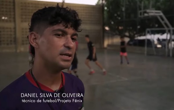 Daniel foi personagem de uma reportagem do Fantástico — Foto: Reprodução/TV Globo