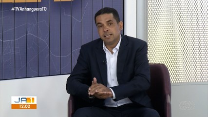 Du Pereira (DC), candidato ao governo do Tocantins, é entrevistado no JA1