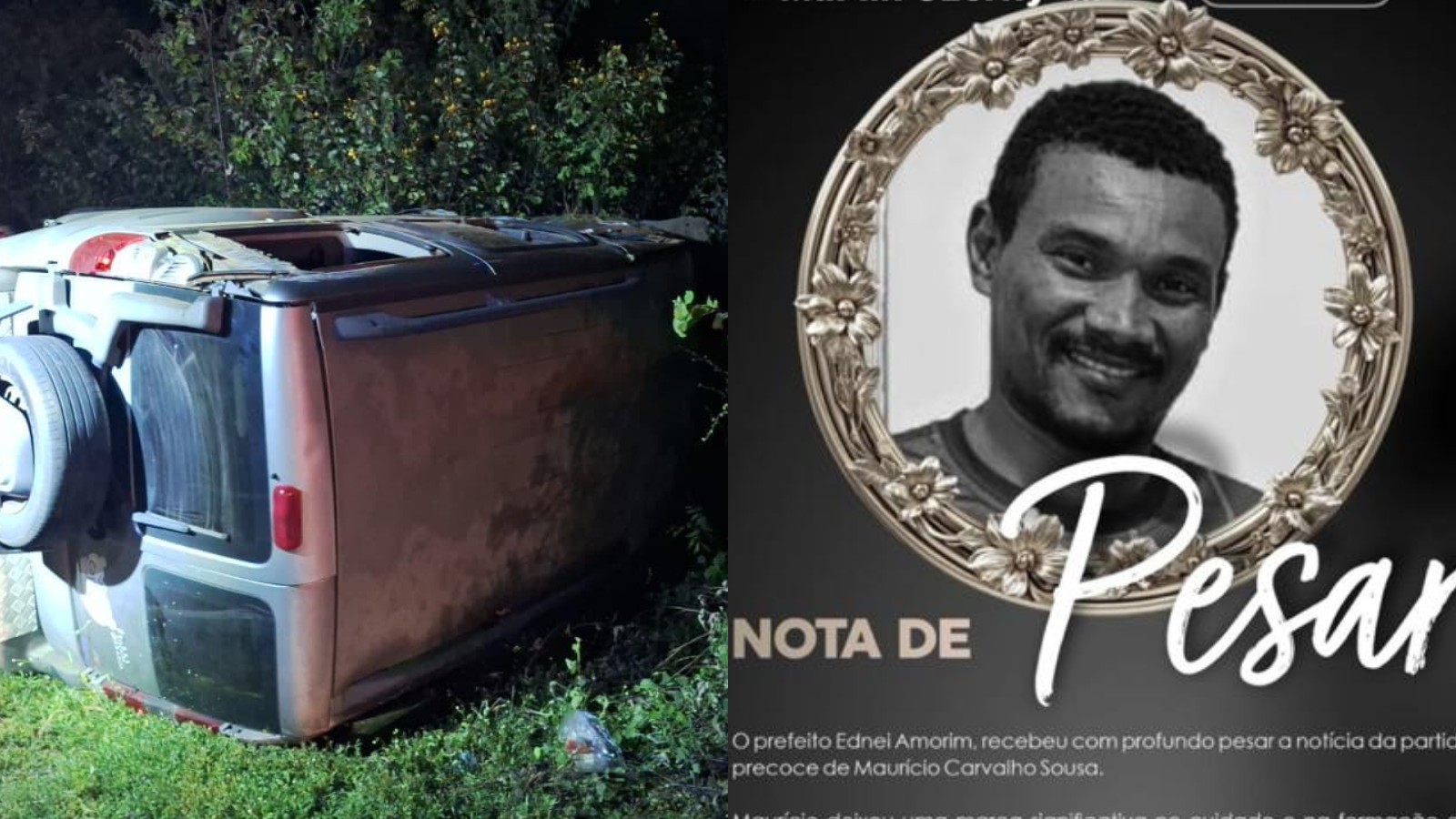 Professor de 37 anos morre em acidente no Sudeste do PI; suspeito fugiu do local 