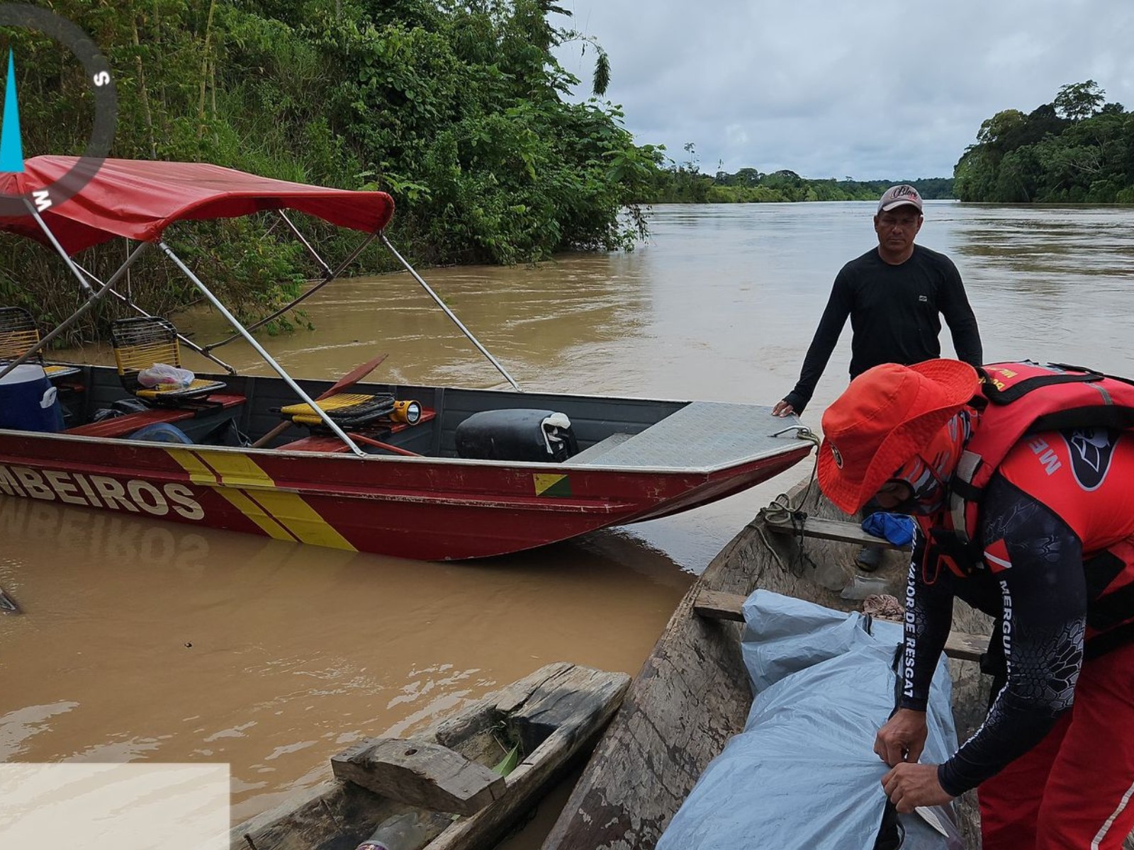 Ribeirinhos acham corpo de segundo homem desaparecido em rio no interior do Acre