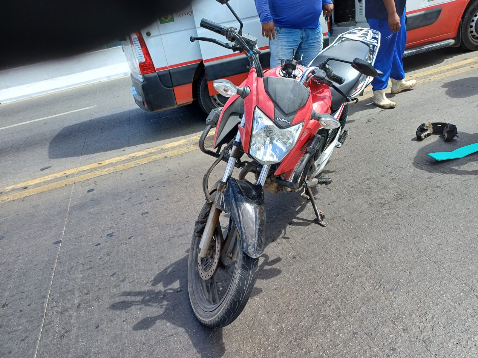 Motociclista morre após grave acidente na Ponte Presidente Dutra