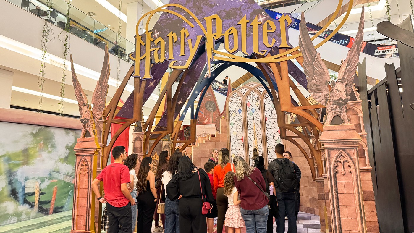 Aurora Shopping recebe experiência imersiva de Harry Potter