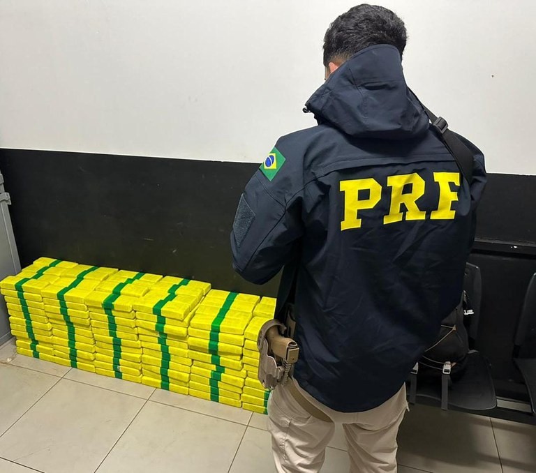 Mais de 250 kg de maconha são apreendidos e um homem é preso em João Pinheiro