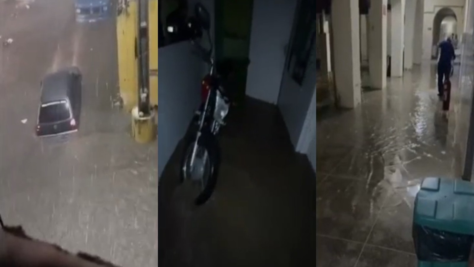 Chuva histórica causa estragos em Canindé e posto de saúde é interditado por risco de desabamento; vídeo