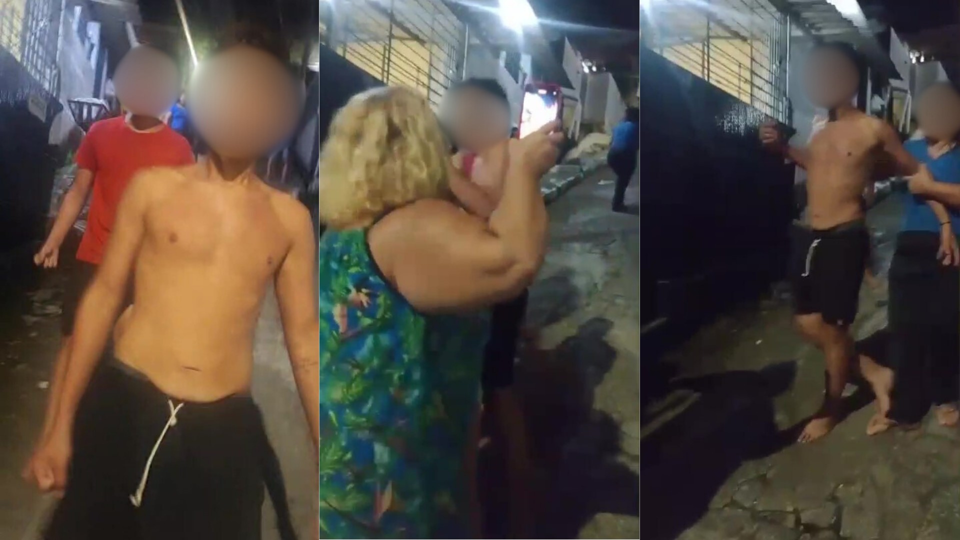 VÍDEO: adolescentes espancam mãe e irmã em Olinda e são detidos pela polícia