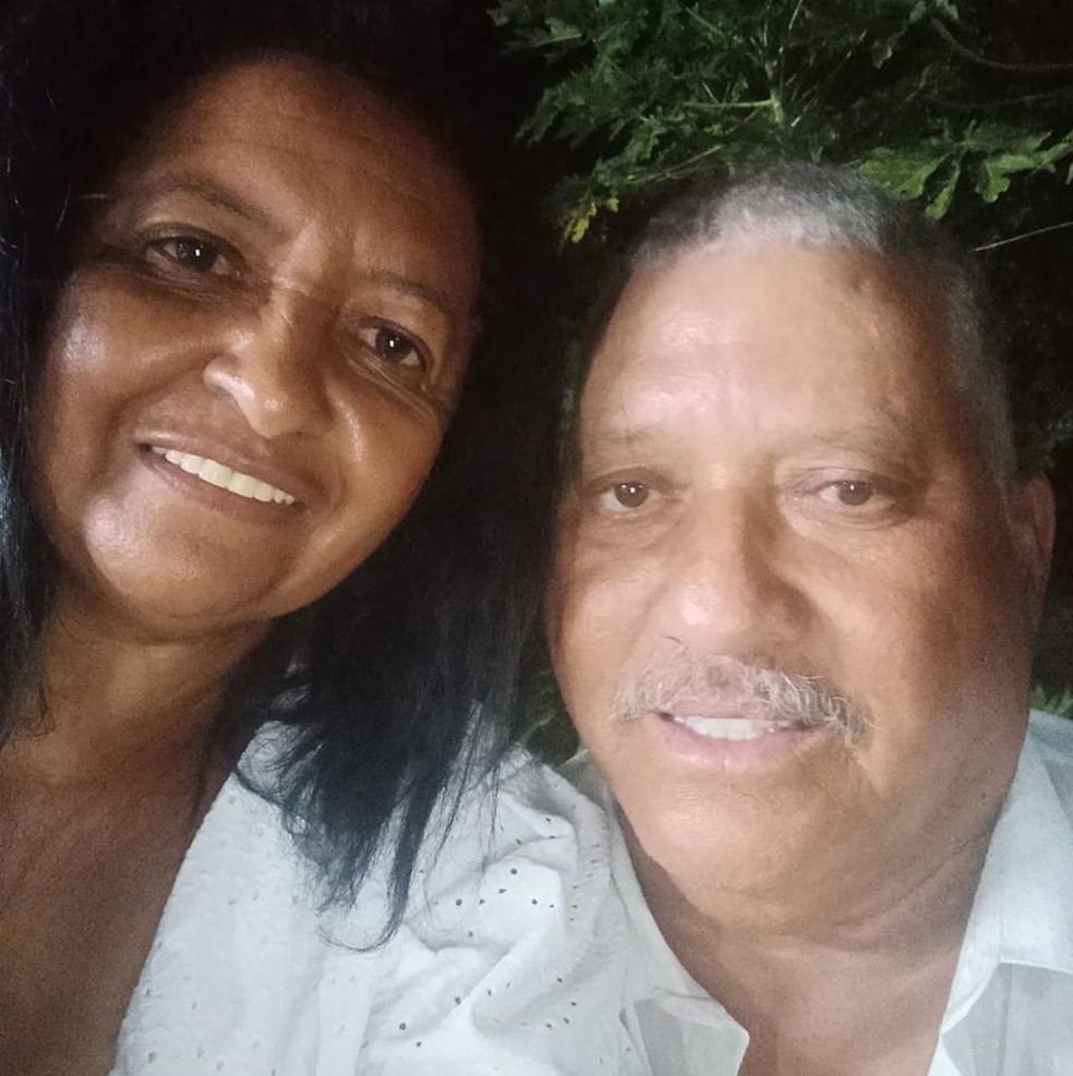 Ozias de Oliveira Cardoso e Glauce Machado dos Santos — Foto: Redes sociais