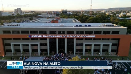 Novo anexo da Assembleia Legislativa foi inaugurado nesta terça-feira