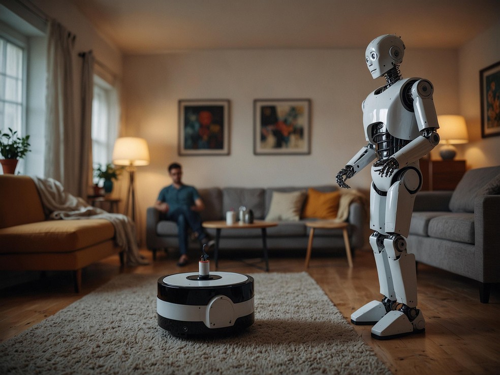 Robô para uso doméstico: disseminação será resultado do avanço da tecnologia — Foto: Frank Rietsch para Pixabay