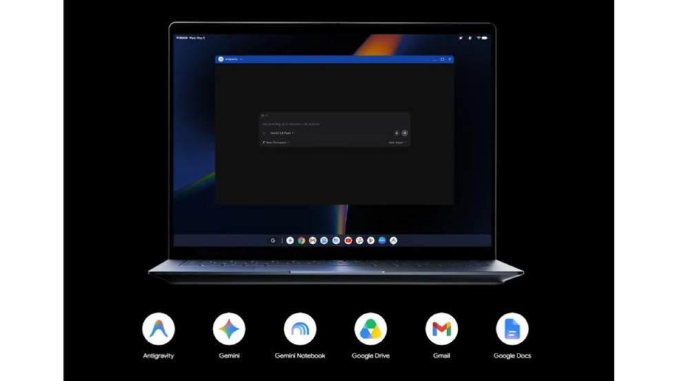 Google lança Googlebook, um laptop que compete com os computadores da Apple. — Foto: Divulgação/Google