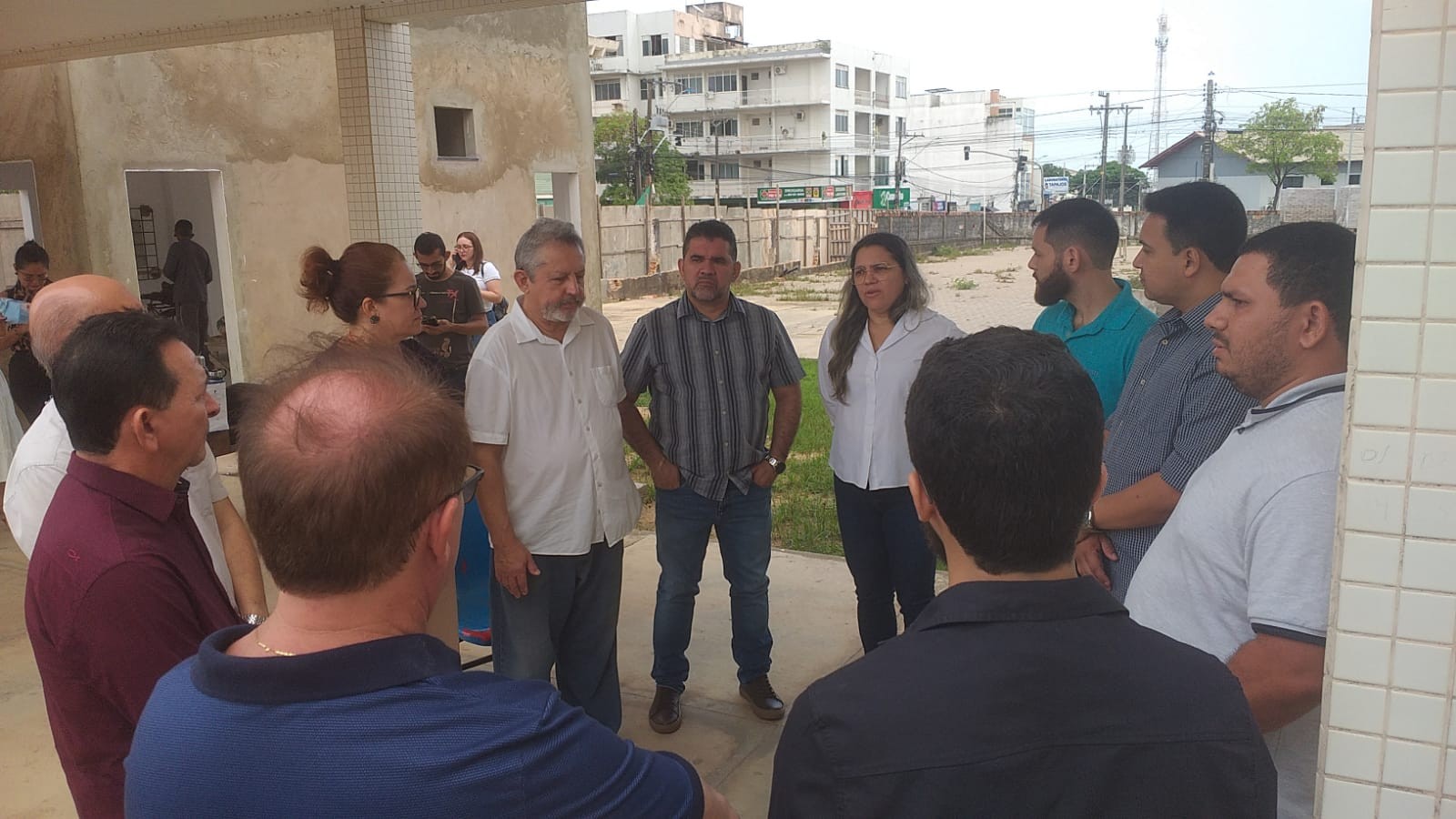 Prefeito e secretários iniciam trabalhos com visita a obras do Materno-infantil, HMS e UPA 24 em Santarém