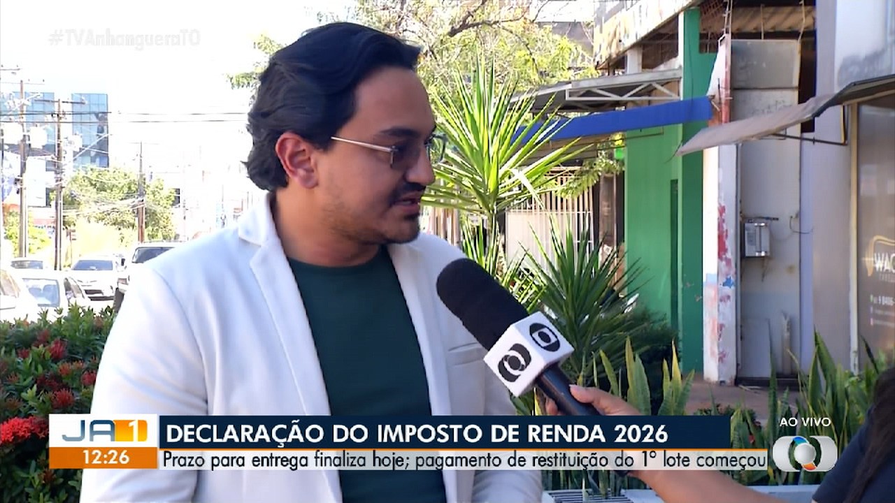 VÍDEOS: Jornal Anhanguera 1ª Edição-TO de sexta-feira, 29 de maio de 2026