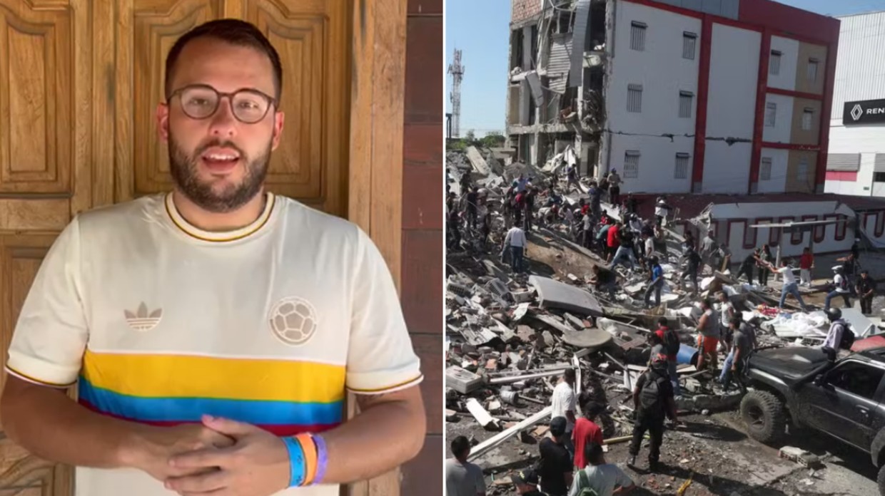 Mineiro que passa férias na Colômbia relata desespero após terremoto de magnitude 7,4 atingir o país