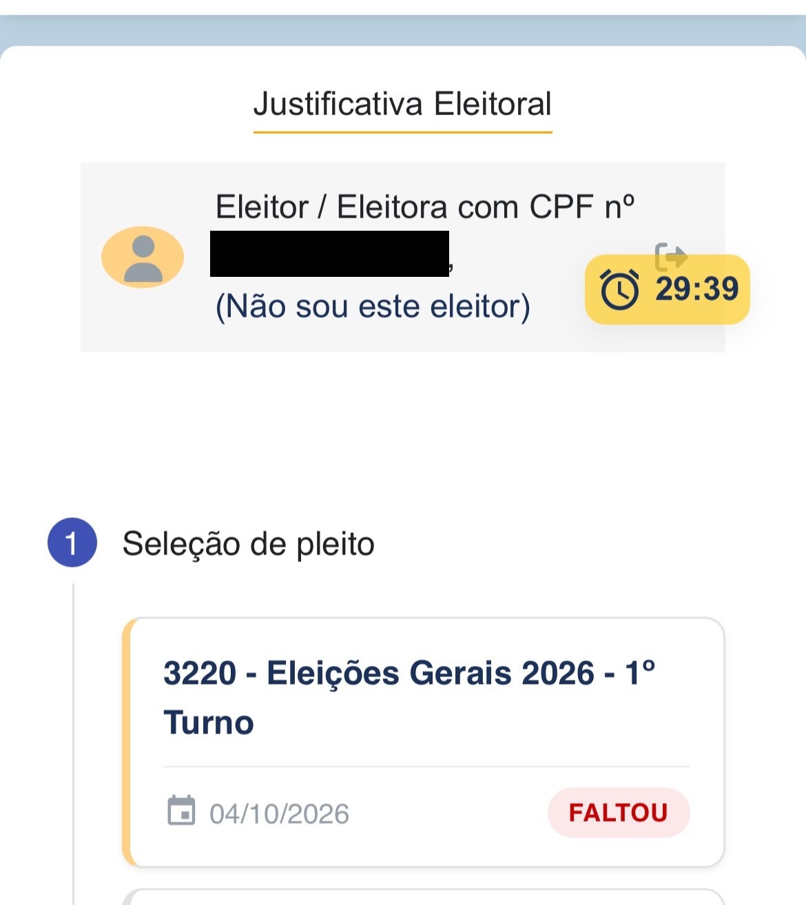 TSE Enfrenta Problemas Técnicos e Eleitores Reclamam de Registro Errado de Votação