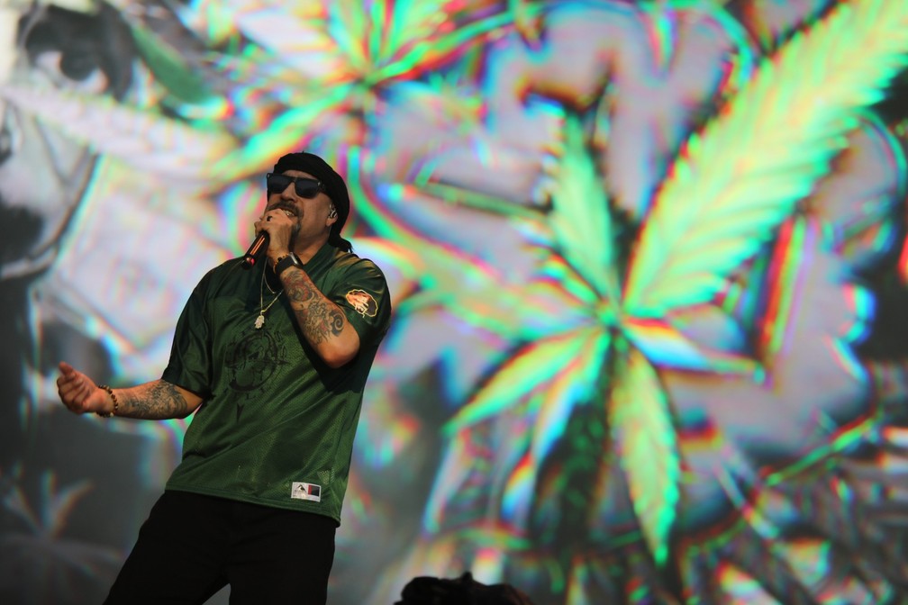 Cypress Hill se apresenta no Lollapalooza Brasil 2026 — Foto: Fabio Tito/g1