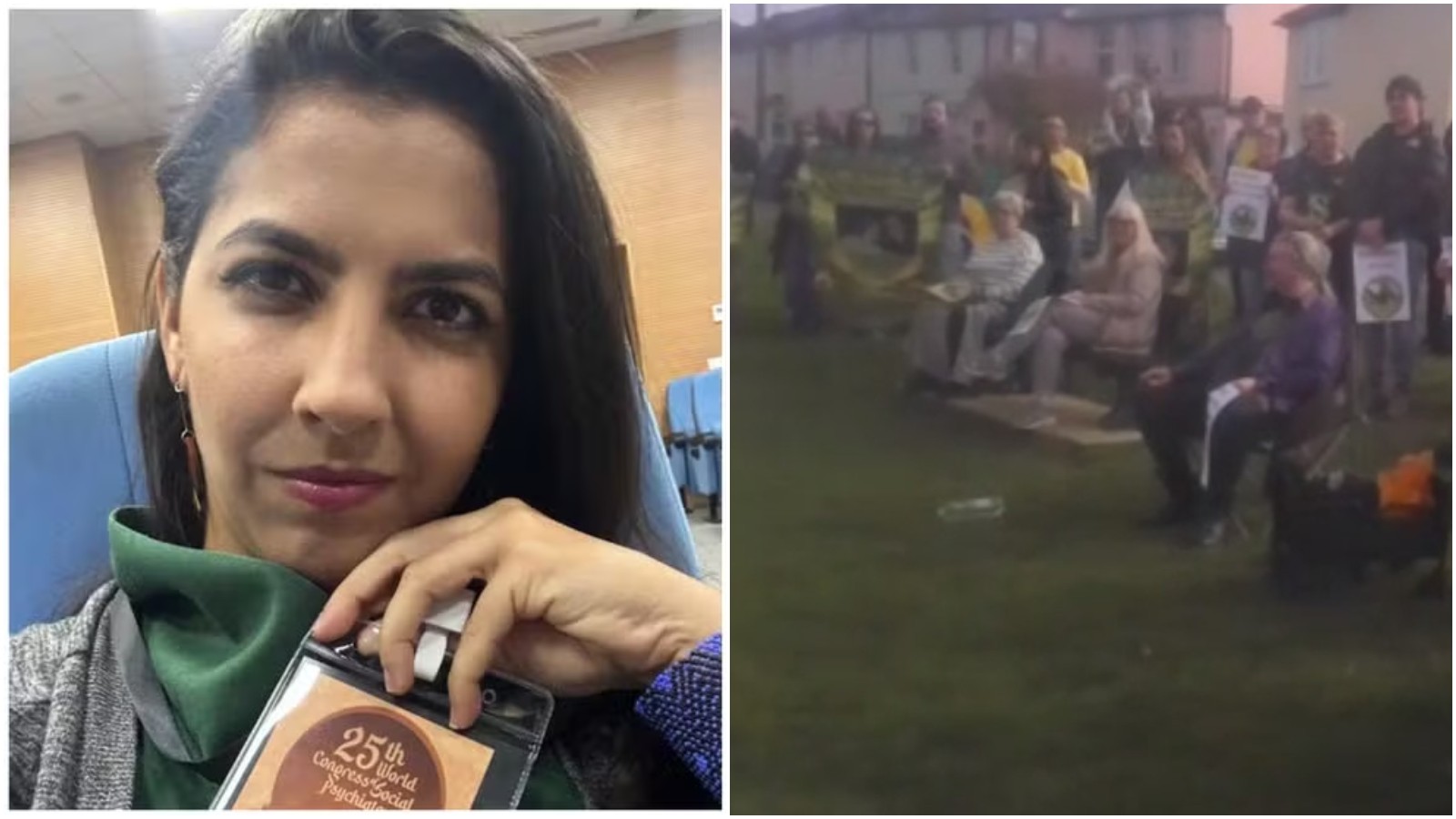 Vigília reúne amigos e familiares por brasileira desaparecida na Inglaterra